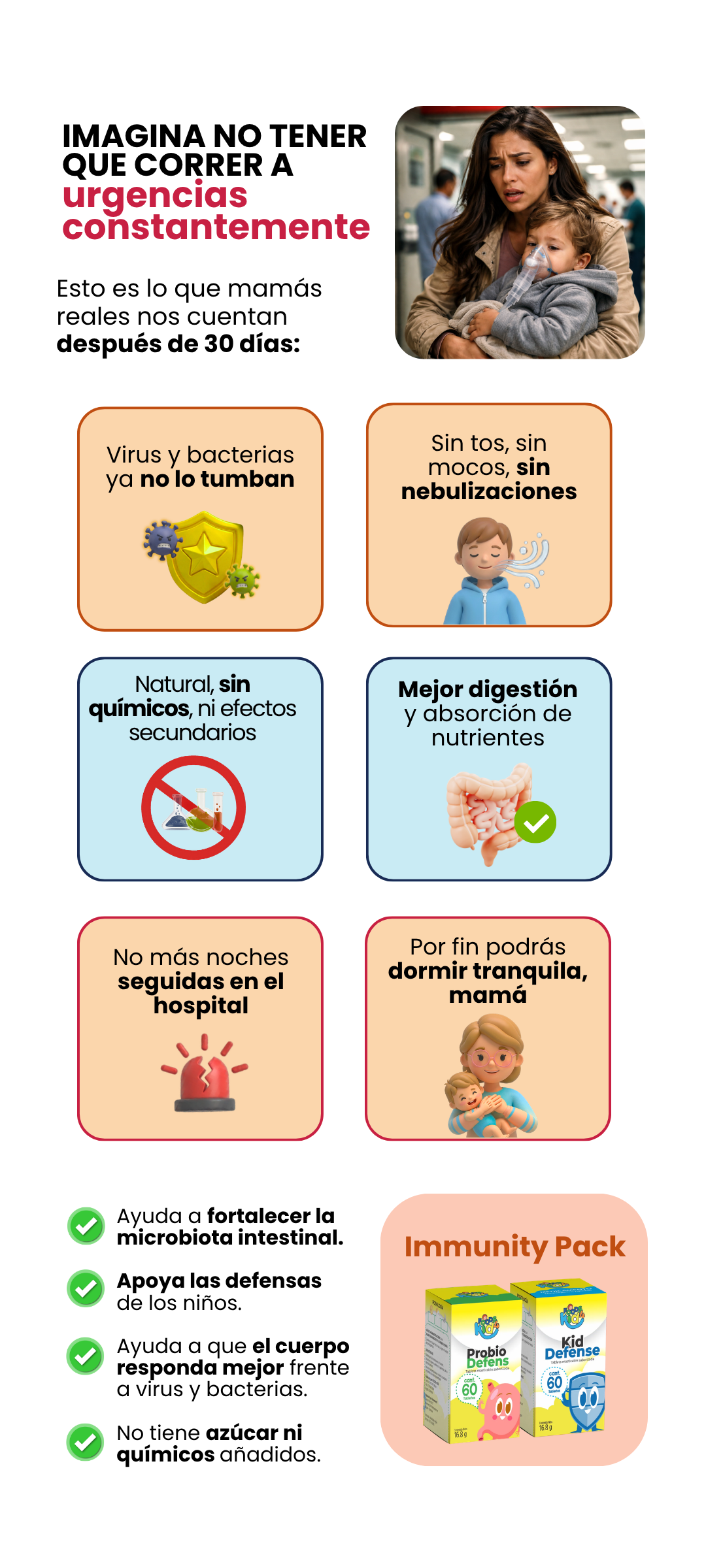 Immunity Pack Kids – Beneficios